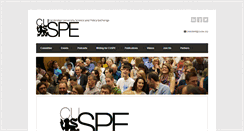 Desktop Screenshot of cuspe.org