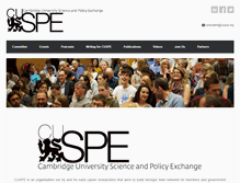 Tablet Screenshot of cuspe.org